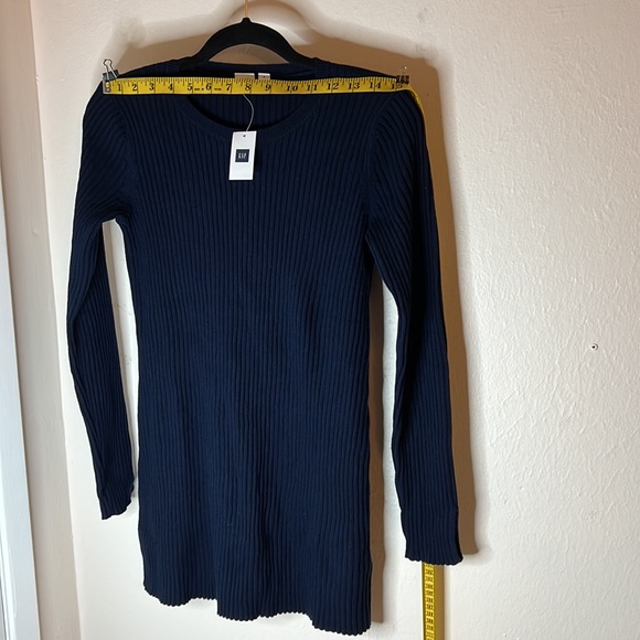 GAP Rib Cozy Tunic, Navy, M - Picture 9 of 10